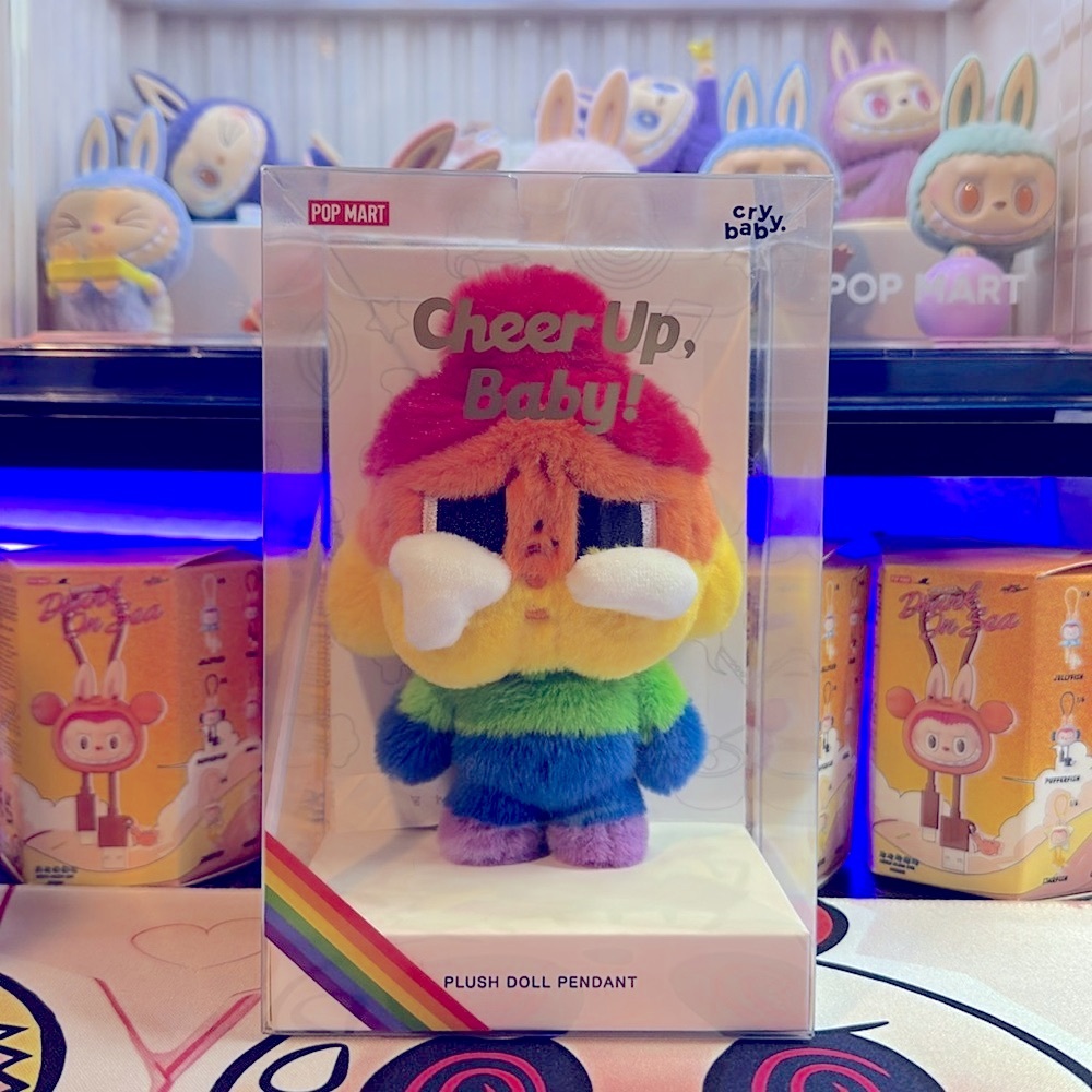 Pop Mart Cry Baby Plush Doll Pendant